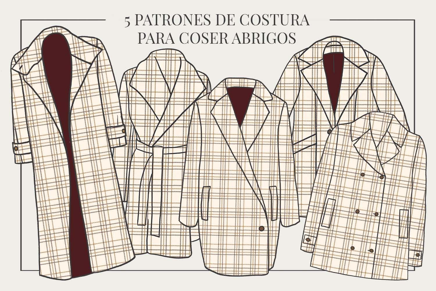 Portada del post: Patrones de costura para coser abrigos